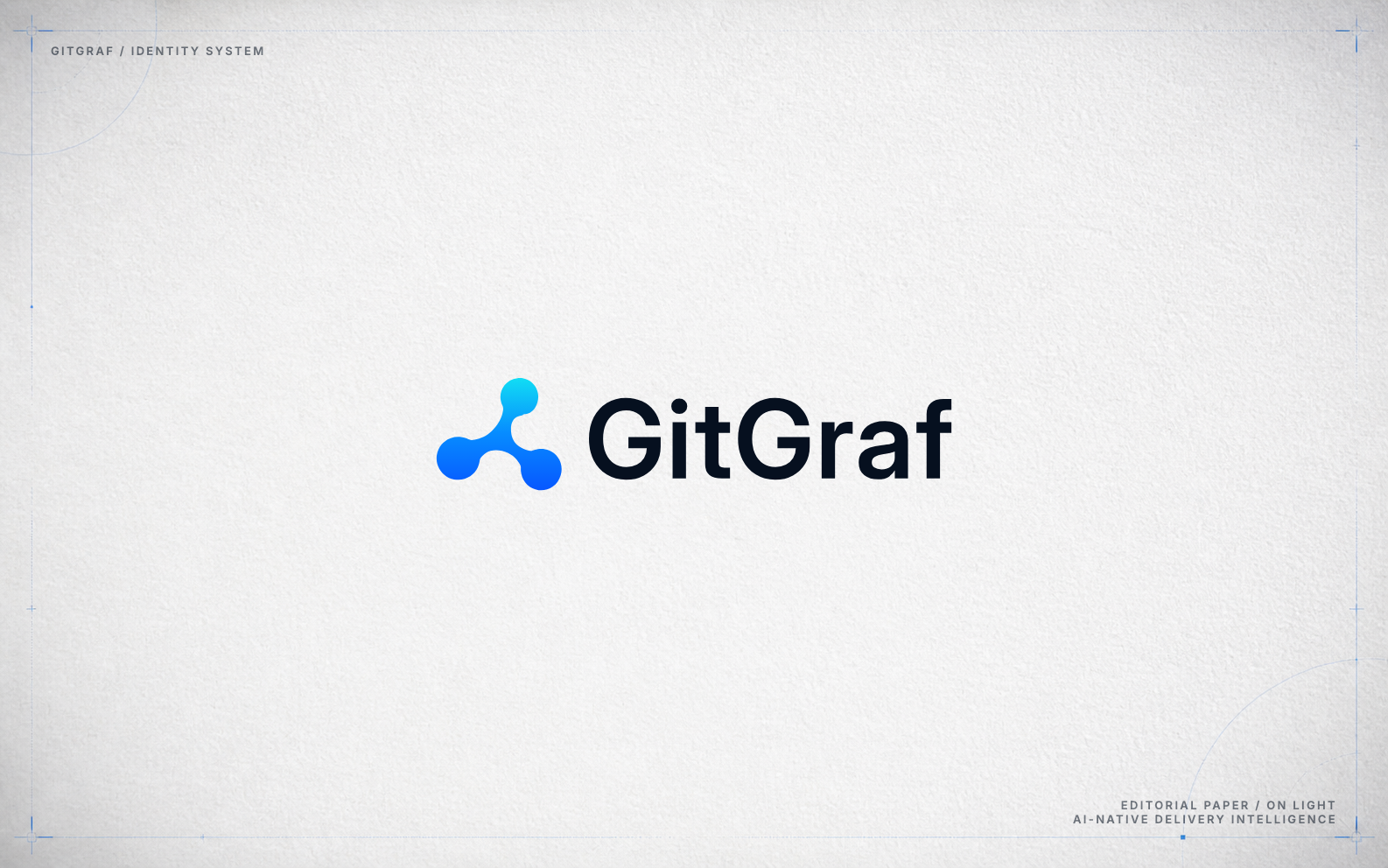 GitGraf logo on editorial paper