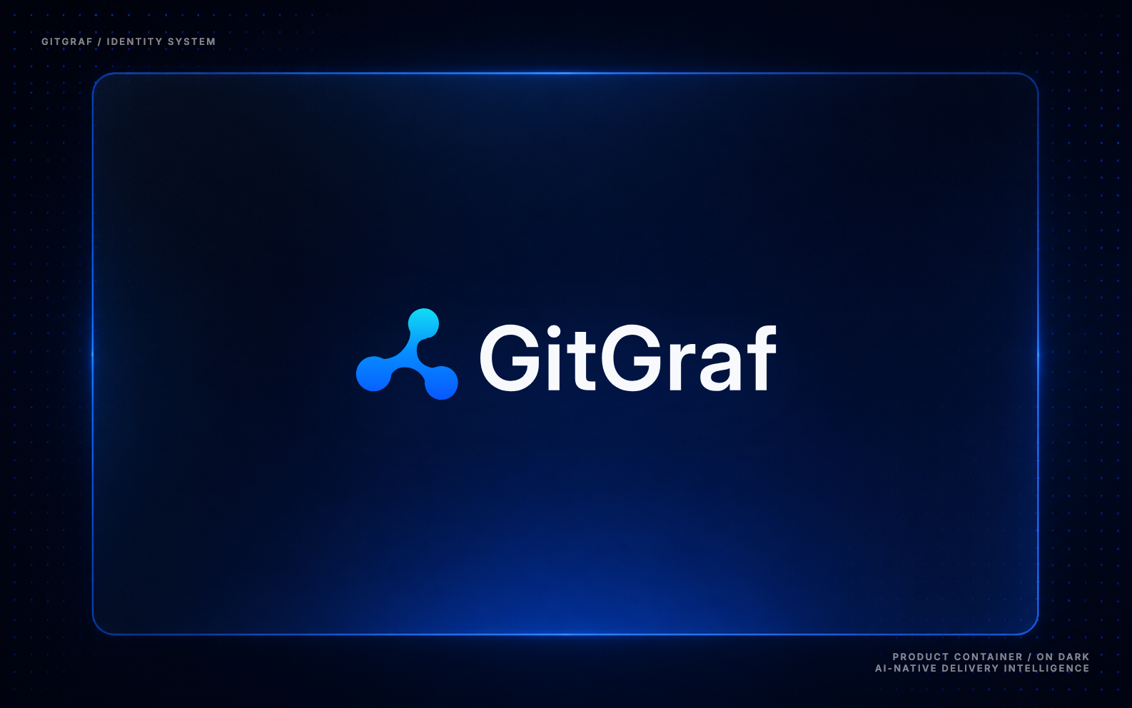 GitGraf logo inside a dark digital product container